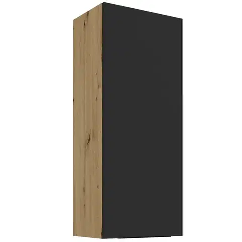Kuchynské skrinky visiace Kuchynská skrinka Aria-Bl/Ar Anti Fingerprint 45g-108 1f