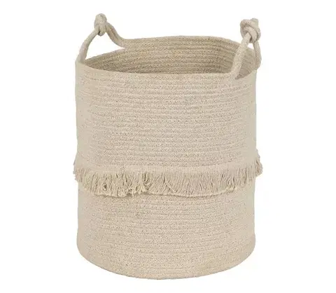 Taburetky Eglo 426561 - Dekoratívny kôš TOYAMA 35x30 cm béžový 426561