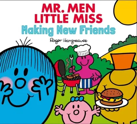 Leporelá, krabičky, puzzle knihy Mr Men Little Miss Making New Friends - Adam Hargreaves