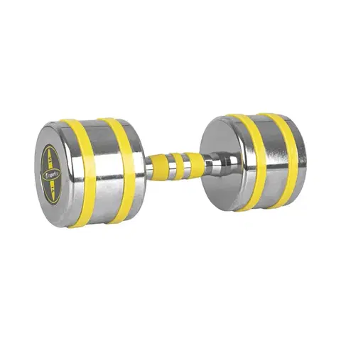 Činky Chrómová činka inSPORTline Yellsteel 14 kg