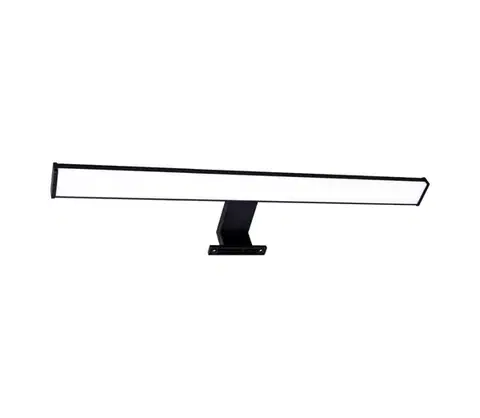 Svietidlá  LED Kúpeľňové osvetlenie zrkadla ELBA LED/12W/230V 4000K 60 cm IP44 čierna 328533