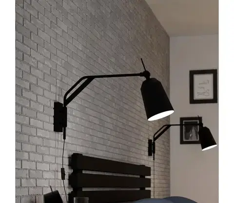 Svietidlá Eglo 900157 - Nástenná lampa LORETO 1xE27/40W/230V 900157
