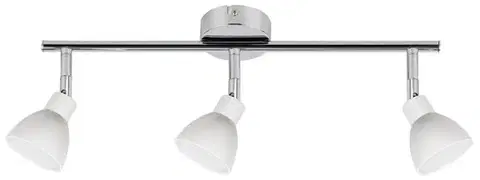 Nástenné svetlá LED nástenná lampa 3x5W COB ROY STRIP BIELA