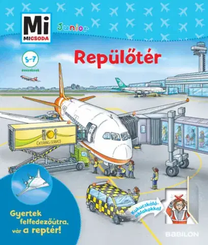 Veda a technika Repülőtér - Mi Micsoda Junior - Andrea Weller-Essers,Sára Márialigeti