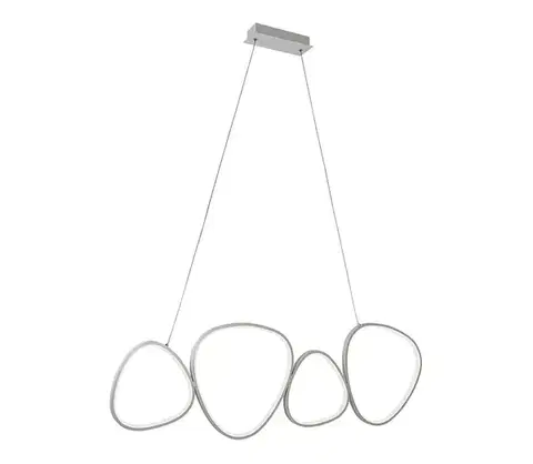 Svietidlá Viokef Lighting LED luster na lanku HELIX LED/50W/230V strieborná 4301700