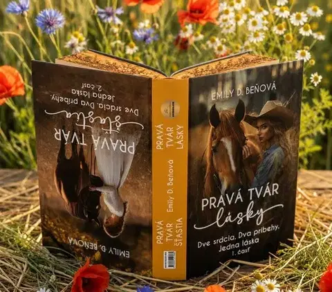Slovenská beletria Pravá tvár lásky / Pravá tvár šťastia - Emily D. Beňová