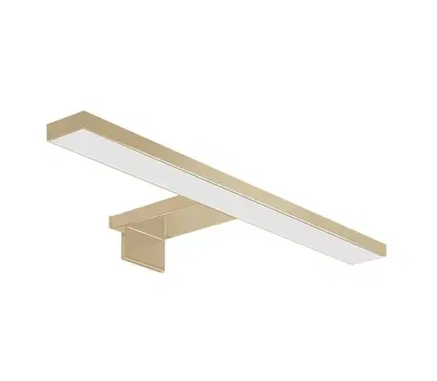 Kúpeľňové zrkadlá  LED Kúpeľňové osvetlenie zrkadla LED/5W/230V 4000K 30 cm IP44 zlatá 008 0001060