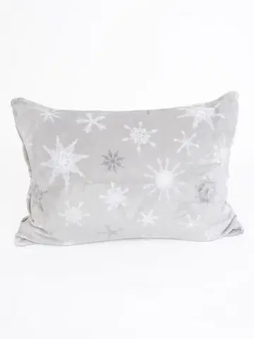 Dekoračné obliečky MKLozkoviny.sk Obliečka na vankúš mikroplyš Exclusive 40 × 60 cm - Frozen sivá-  -
