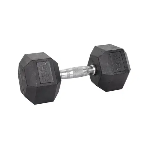 Činky Šesťhranná činka inSPORTline Hexsteel 14 kg