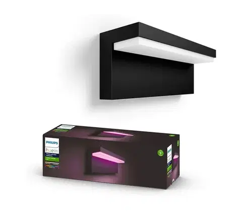 LED osvetlenie Philips 17456/30/P7 - LED RGB Vonkajšie nástenné svietidlo Hue NYRO LED/13,5W/230V 17456/30/P7