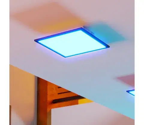 Svietidlá Eglo 901505-LED RGBW stmievateľné stropné svietidlo MORADILLO-Z LED/14W/230V 30x30cm čierne 901505