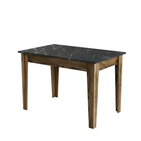 Konferenčné stolíky Jedálenský stôl Kiev Black and Walnut