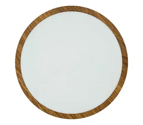 Svietidlá  LED Stropné svietidlo RING LED/24W/230V 4200K pr. 28,5 cm hnedá 008 0001164