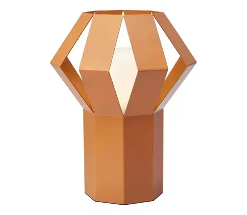 Lampy Markslöjd 109149 - Stolná lampa OCTA 1xE27/60W/230V oranžová 109149