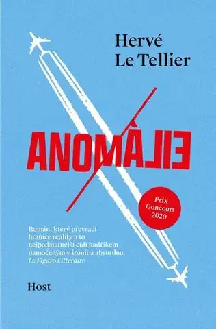 Detektívky, trilery, horory Anomálie - Hervé Le Tellier,Sára Vybíralová