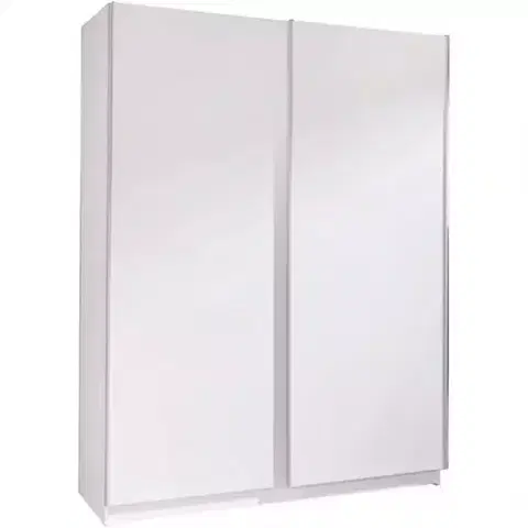 Šatníkové skrine Skriňa Batumi 1 biela 150 cm