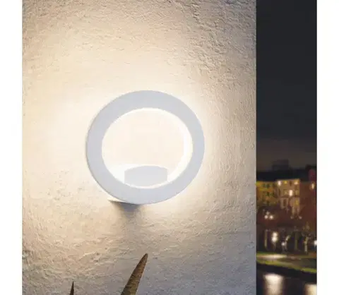 Záhradné lampy Eglo 96274 - LED vonkajšie nástenné svietidlo EMOLLIO LED/10W/230V IP44 96274