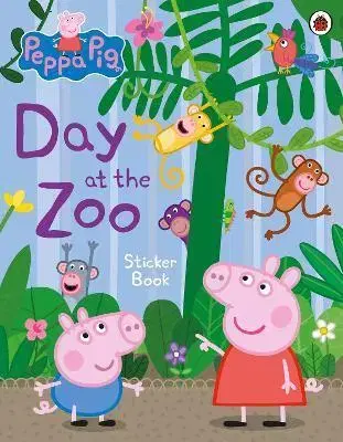 Nalepovačky, vystrihovačky, skladačky Peppa Pig: Day at the Zoo Sticker Book