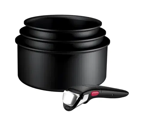 Panvice a hrnce Tefal - Súprava riadu INGENIO Excellence Fusion, 4 ks P0059202