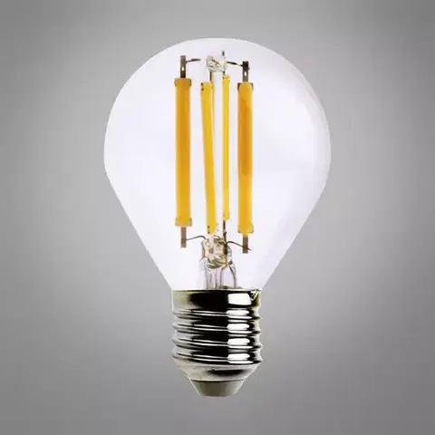 Žiarovky E27 Žiarovka Filament LED G45 6W/600LM teplý