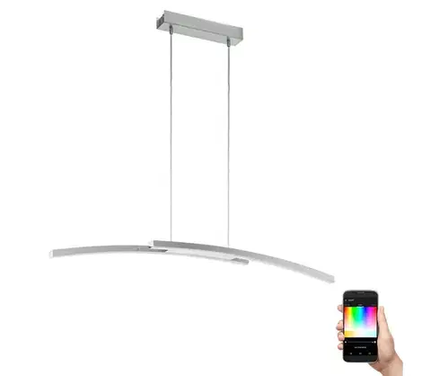 Svietidlá Eglo 97911 - LED RGB stmievateľný luster na lankách FRAIOLI-C LED/34W/230V 97911