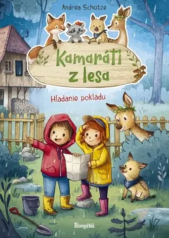 Rozprávky Kamaráti z lesa 5: Hľadanie pokladu - Andrea Schütze,Silvia Ivanidesová
