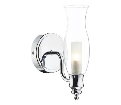 Svietidlá Där Lighting Där Lighting VES0750 - Kúpeľňové nástenné svietidlo VESTRY 1xG9/25W/230V IP44 chróm VES0750
