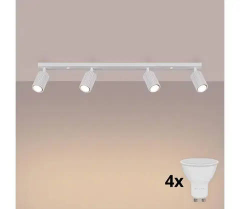 Svietidlá BRILAGI - LED bodové svietidlo CRESTO 4xGU10/10W/230V biela BR.1546