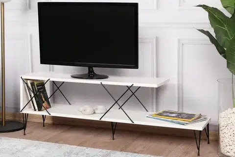TV stolíky TV stolík Street - White