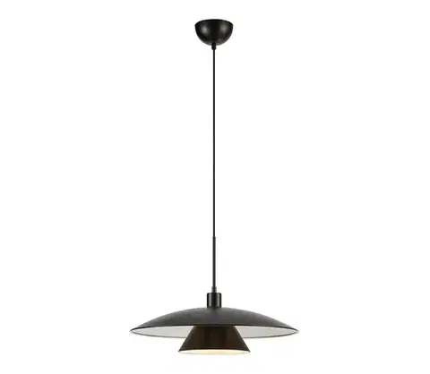Svietidlá Markslöjd 108431 - Luster na lanku MILLINGE 1xE27/40W/230V čierna 108431