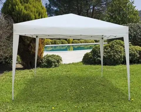 Záhradné slnečníky a doplnky GARDENKUS Altánok 295x295cm, rýchlozostaviteľný béžový GARDENKUS