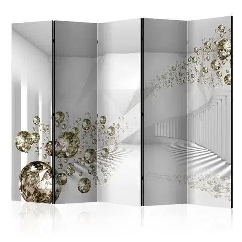 Paravány Paraván Diamond Corridor Dekorhome 225x172 cm (5-dielny)