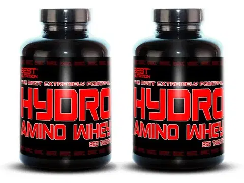 Komplexné aminokyseliny 1+1 Zadarmo: Hydro Amino Whey od Best Nutrition 500 tbl. + 500 tbl.