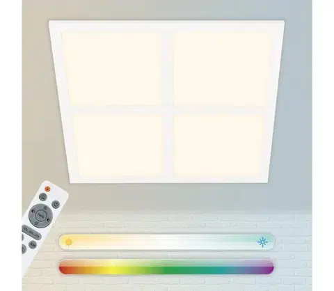 Svietidlá Briloner 7387-016 - LED RGBW Stmievateľné stropné svietidlo LED/24W/230V + DO 7387-016