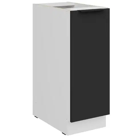 Kuchynské skrinky stojace Kuchynská skrinka Aria-Bl/Wh Anti Fingerprint 30d Cargo Bb