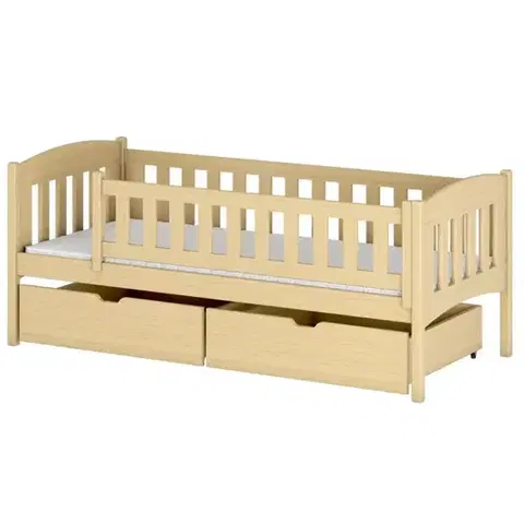 Detské postele Posteľ Gucio 90x200 borovica