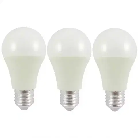 Žiarovky E27 Žiarovky LED A60 10W E27 800LM 2700K (3-PACK)