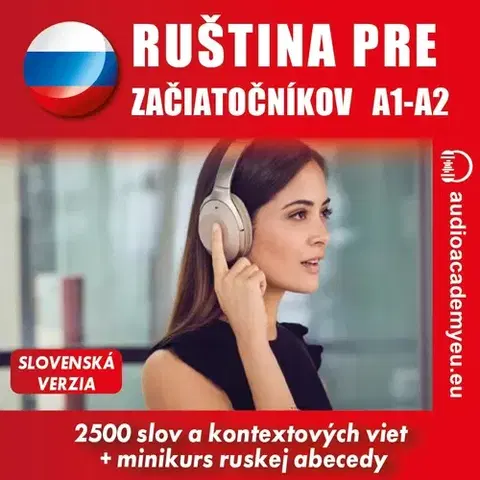 Jazykové učebnice - ostatné Audioacademyeu Ruština pre začiatočníkov A1-A2