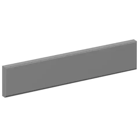 Kuchynské skrinky Čelo skrinky Luxeo F16-D60ZK tenký rám grey