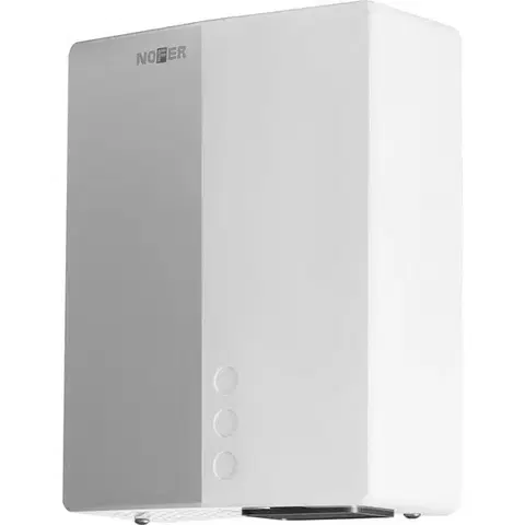 Doplnky do kúpeľne SAPHO - BIGFLOW EVO bezdotykový elektrický sušič rúk 220-240V, 2050W, 222x286x100, ABS/biela 01491.W