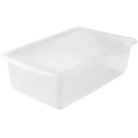 Prútené koše Plastový box Clearbox