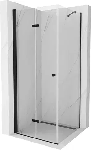 Sprchovacie kúty MEXEN/S - Lima sprchovací kút 120 x 120, transparent, čierna 856-120-120-70-00