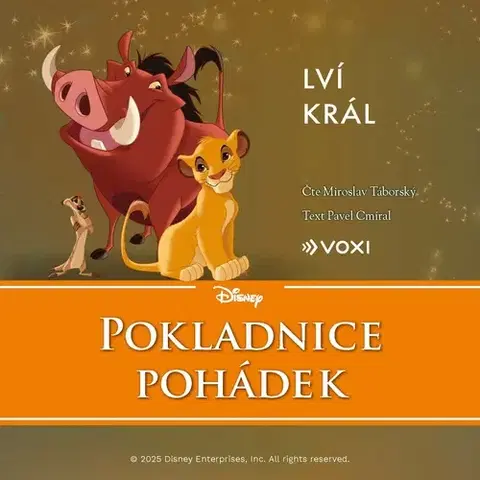 Rozprávky Voxi Disney - Lví král