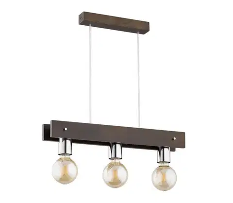 Svietidlá  Luster na lanku BINGO 3xE27/60W/230V 62209
