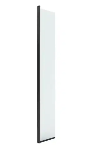 Kúpeľňové batérie SAT - Otočná zástena 35x200cm SAT, čierna, SIKOWIROZC SIKOWIROZC