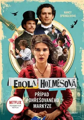 Dobrodružstvo, napätie, western Enola Holmesová – Případ pohřešovaného markýze - Nancy Springer