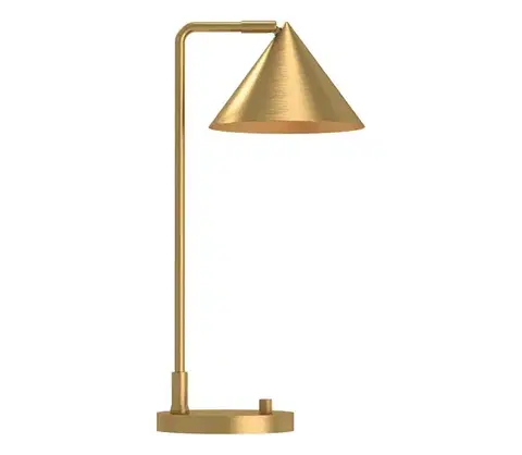 Lampy Elstead Alora Mood ALM-REMYCK-TL-GD - Stolná lampa REMYCK 1xE27/60W/230V zlatá ALM-REMYCK-TL-GD