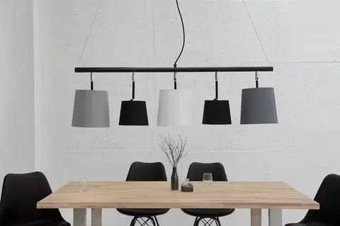 Osvetlenie Závesná lampa LANSING Dekorhome