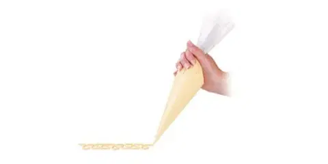 Dekorácie na tortu Kinekus Vrecko zdob. DELÍCIA 35cm 10ks