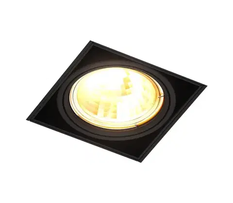 Svietidlá Zuma Line 94361-BK - Podhľadové svietidlo ONEON 1xGU10/50W/230V čierna 94361-BK